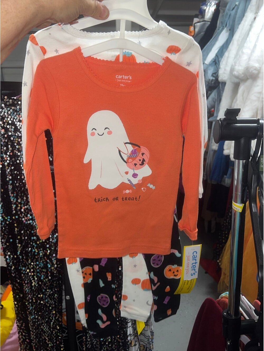 Girls Halloween Pajamas double pack size 18 months